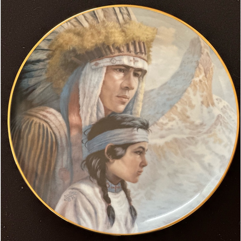 Vague Shadows - The Arapaho Nation - Artist Gregory Perillo 1987